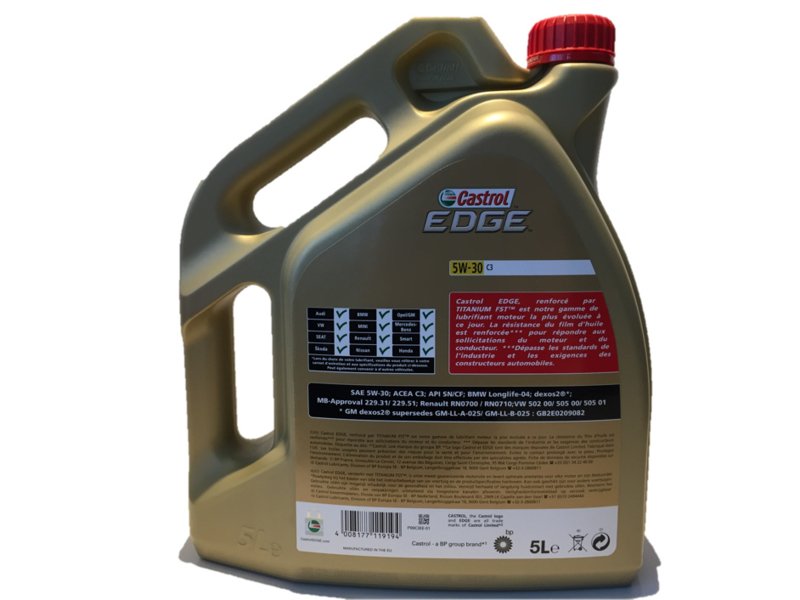 Castrol Edge 5W-30 C3 5 liter • Direct Oil