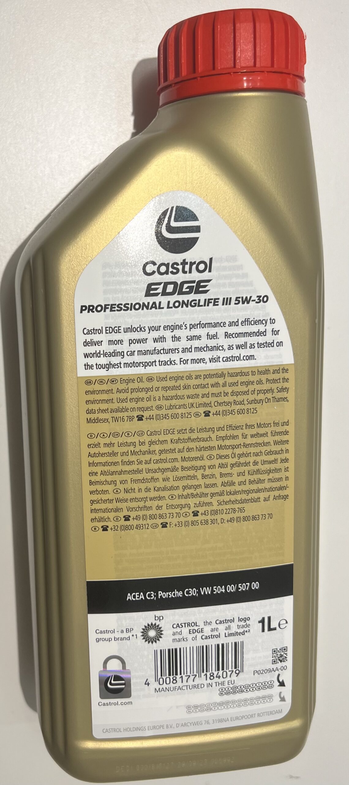 Castrol Edge 5W30 Professional Long Life 3