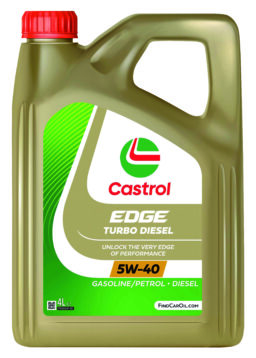 Castrol Edge Turbo Diesel 5W-40, 4 liter