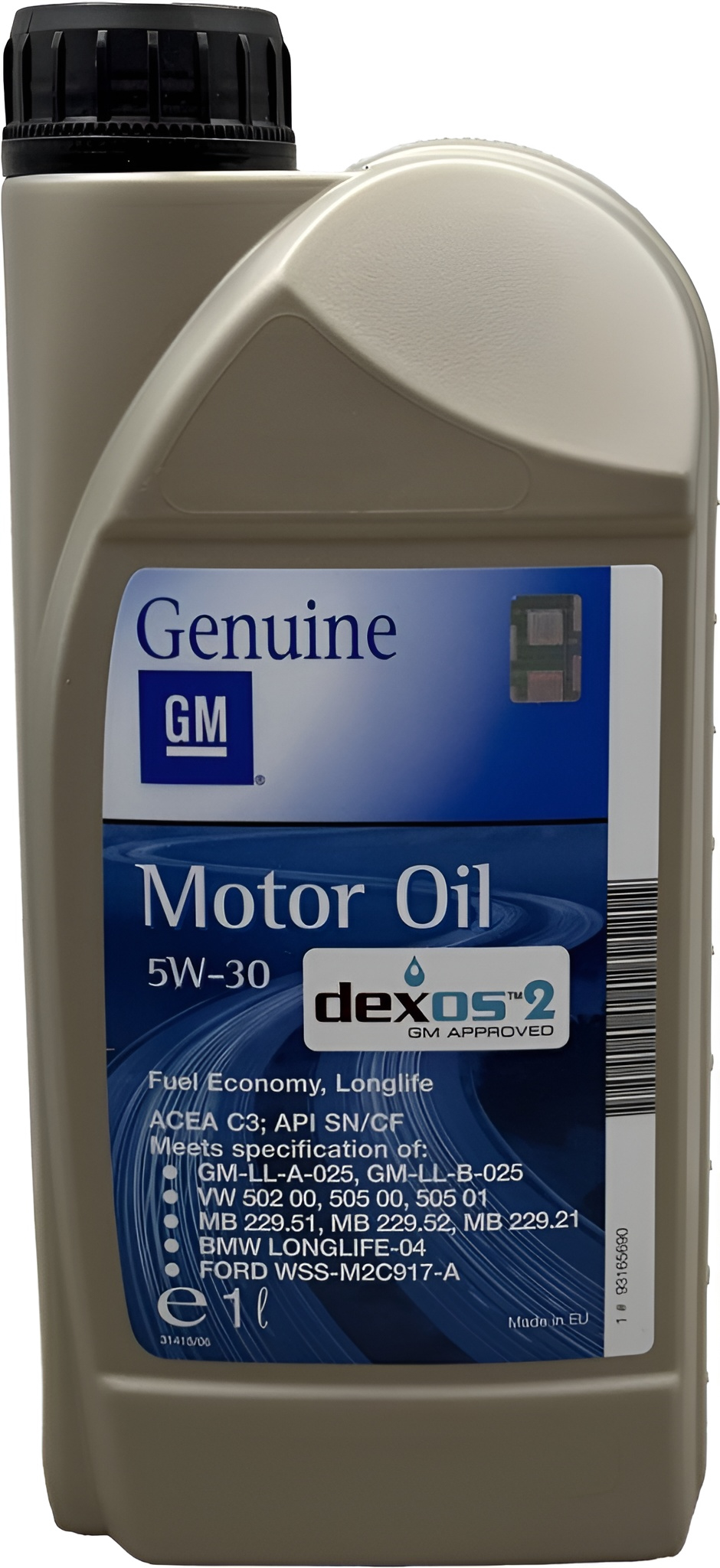 GM Opel Origineel 5W 30 Dexos2 1 Liter DirectOil GM Opel Origineel 5W 30 Dexos2 1 Liter DirectOil