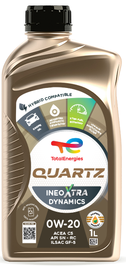 Total Quartz Ineo Xtra Dynamics 0W-20, 1 liter