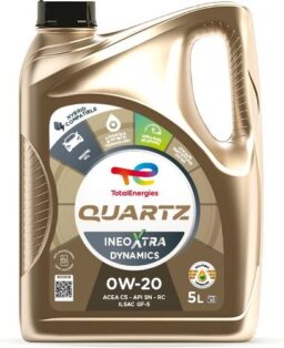 Total Quartz Ineo Xtra Dynamics 0W-20, 5 liter